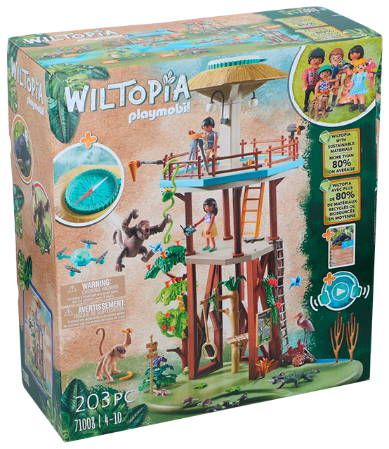 “PLAYMOBIL” TOUR DE RECHERCHE
WILTOPIA code EAN 4008789710086 