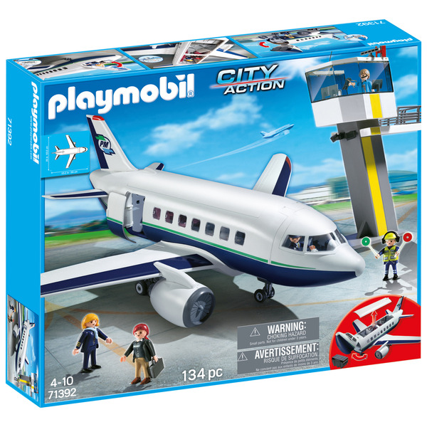 Avion et tour de contrôle 4008789713926 PLAYMOBIL