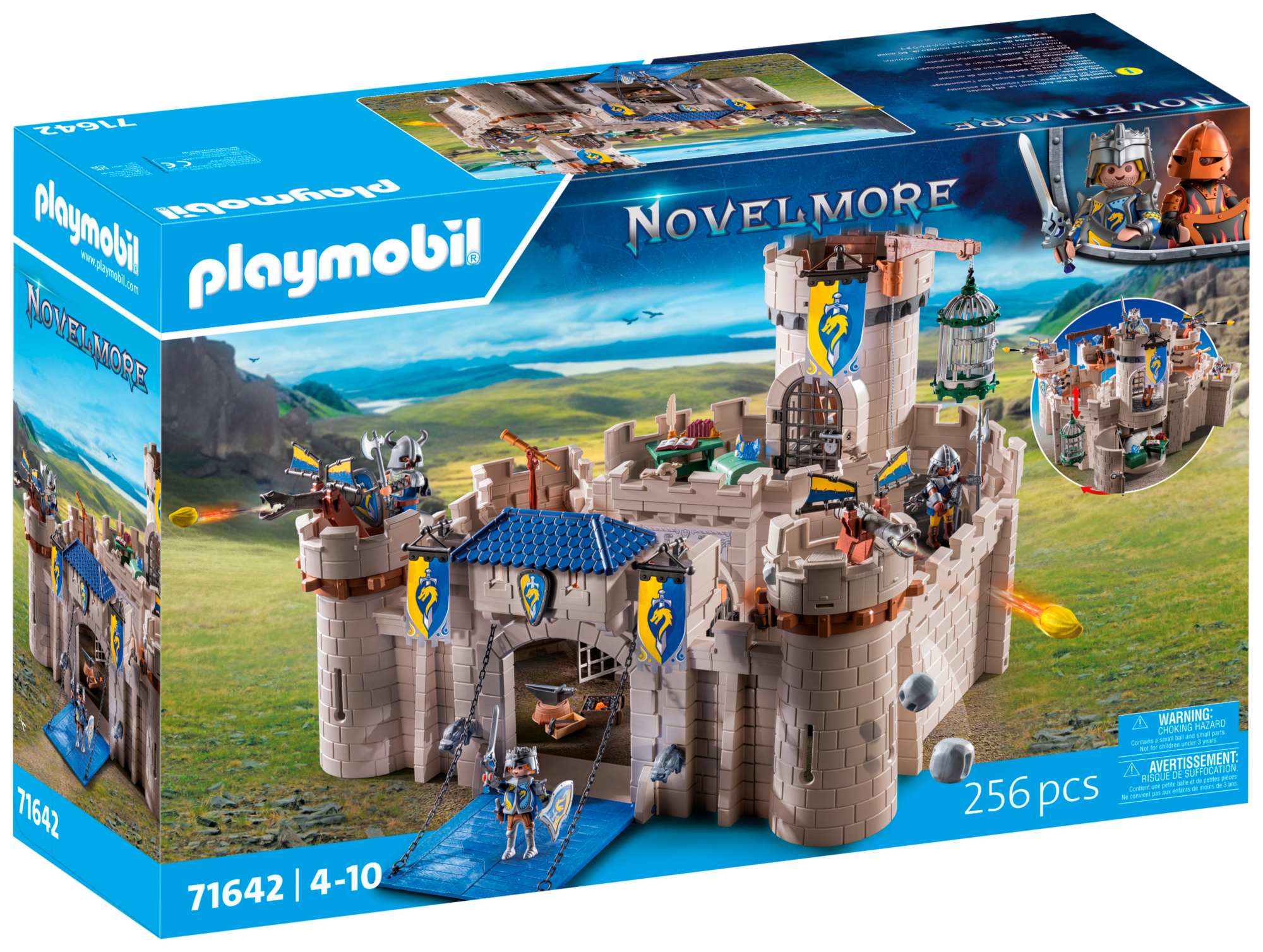 PLAYMOBIL CITADELLE des chevaliers NOVELMORE code EAN 4008789716422 