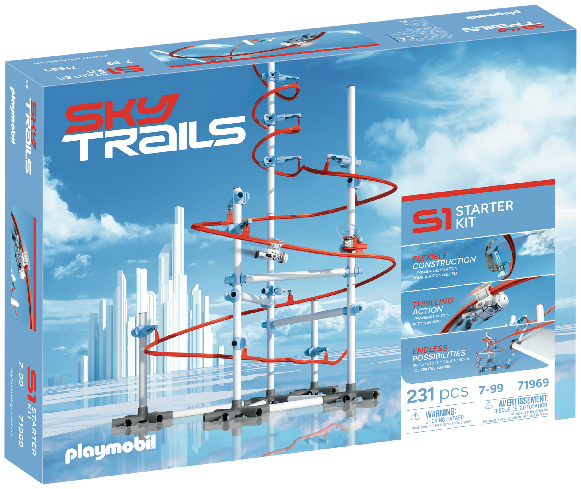 PLAYMOBIL SKY TRAILS starter kit code EAN 4008789719690 