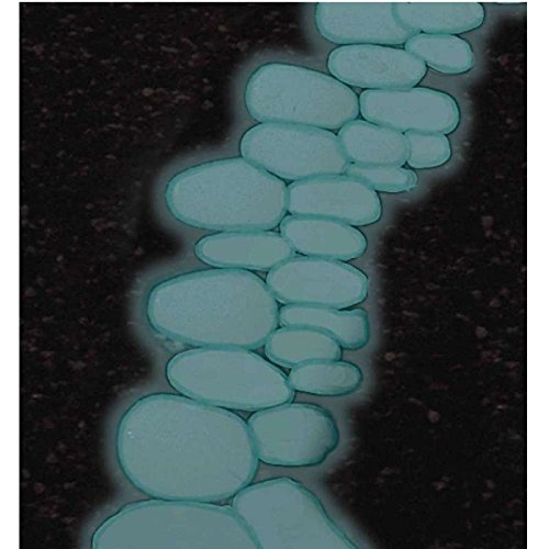 Pierres lumineuses bleues 100 pièces