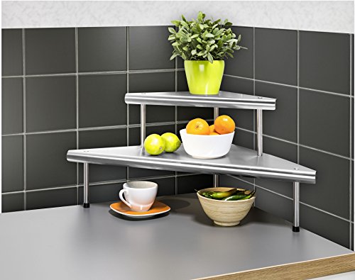 WENKO-L'étagère d'angle massivo Duo