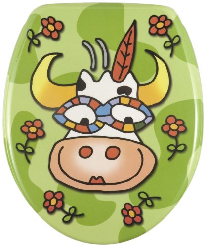 17616100 abattant crazy vache