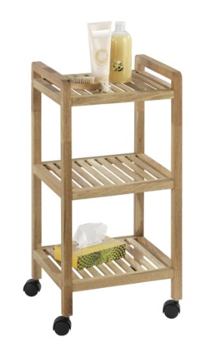 18619100 étagère à roulettes 3 étages norway