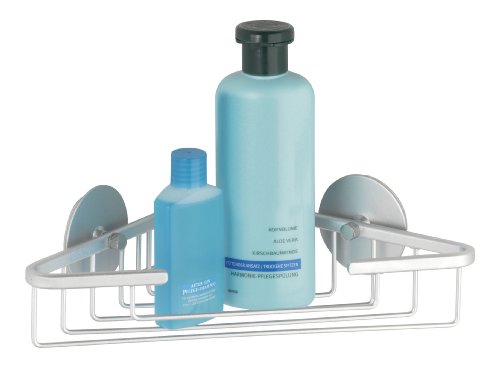 Wenko 18847100 turbo-loc étagère d'angle aluminium code EAN 4008838188477 