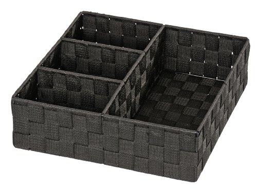 20982100 adria panier pour salle de bain 4 sépa...