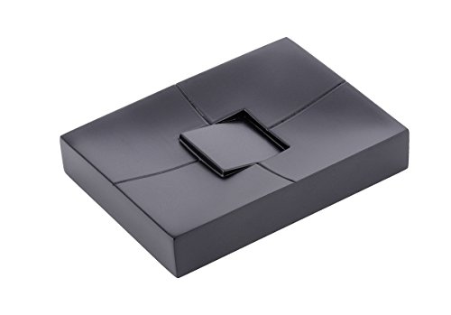 21705100 houston porte-savon noir 12,0 x 9,0 x ...