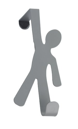 4468152100 boy crochet de porte gris 9,5 x 3 x ...