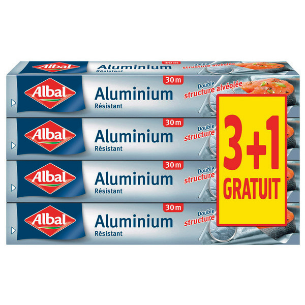 Papier aluminium résistant 30 m