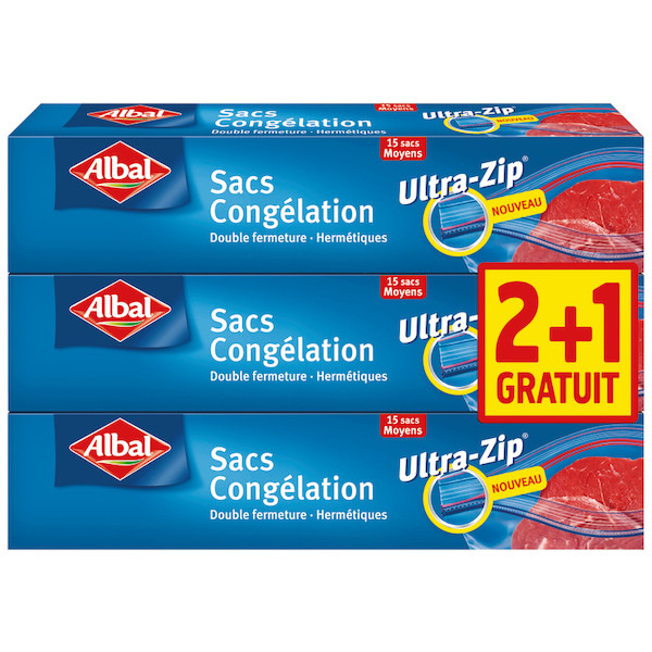 SACS CONGÉLATION ULTRA ZIP