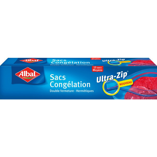 Sacs congélation Ultra-Zip