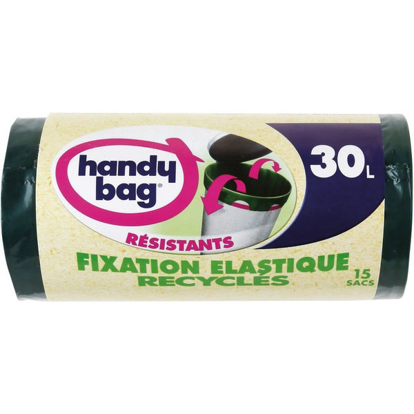 15 SACS POUBELLE RÉSISTANTS HANDY BAG