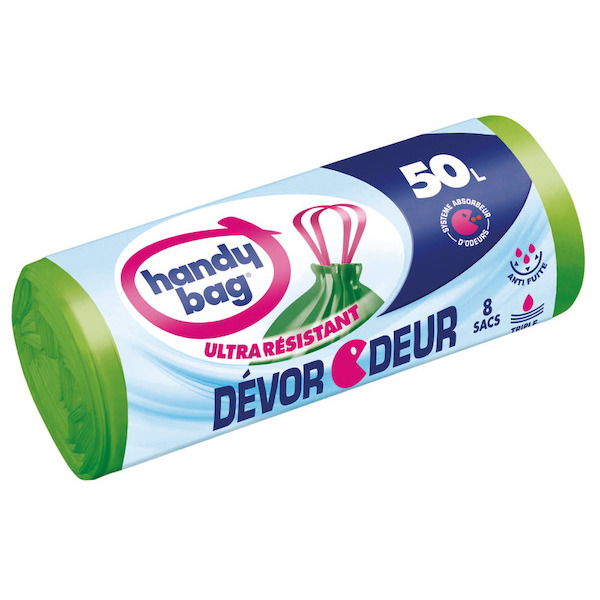 8 SACS POUBELLE DÉVOR ODEUR HANDY BAG