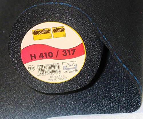 Freudenberg Bügeleinlagen softline 25 m x 90 cm noir 4008983141075 (4008983141075)