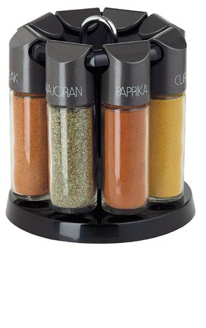 Galerie carrousel à épices, 8 pots, épices four...