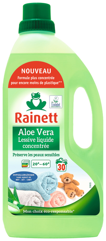 LESSIVE LIQUIDE ÉCOLABEL ALOE VERA