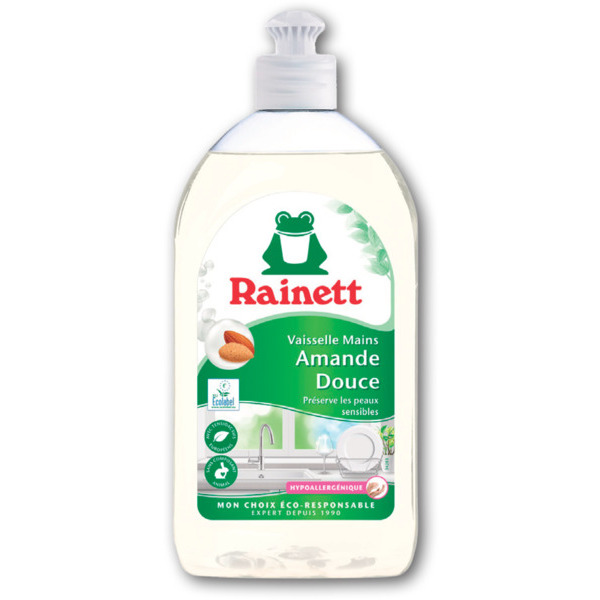 LIQUIDE VAISSELLE ÉCOLOGIQUE AMANDE DOUCE
RAINETT