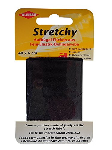 40 x 6 cm ruban élastique thermocollant réparat...