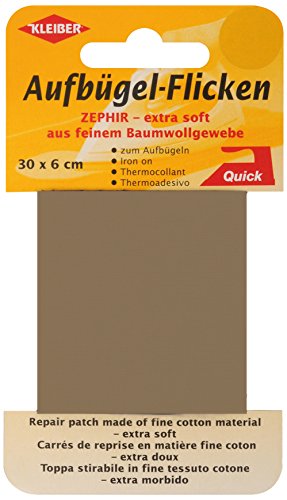 30 x 6 cm ruban coton thermocollant réparation ...