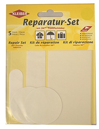 5-pièces set patchs autocollant nylon pour répa...