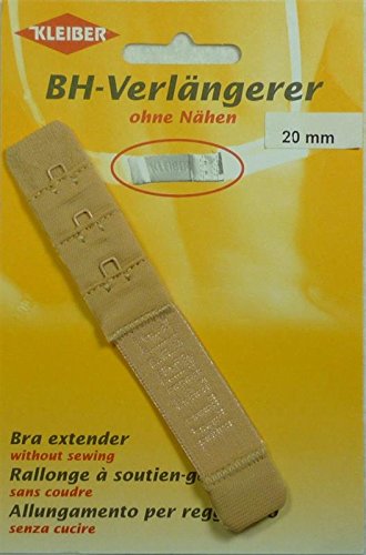 20 mm un crochet rallonge soutien-gorge , beige...