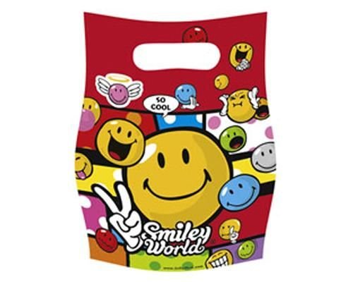- 551962 - 8 sacs de fête smiley comic
