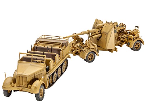 - 03210 - sd kfz 7 et flak 37 - 8,8 cm - 270 pi...