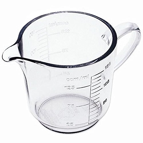 Bs2240 verre doseur gradué plastique transparen...