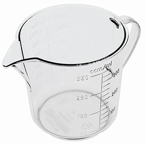 Bs2241 verre doseur gradué plastique transparen...