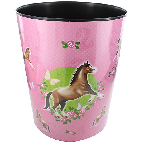 82 001 corbeille à papier, chevaux