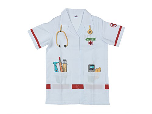 - 4614 - jeu d'imitation - blouse docteur en ti...