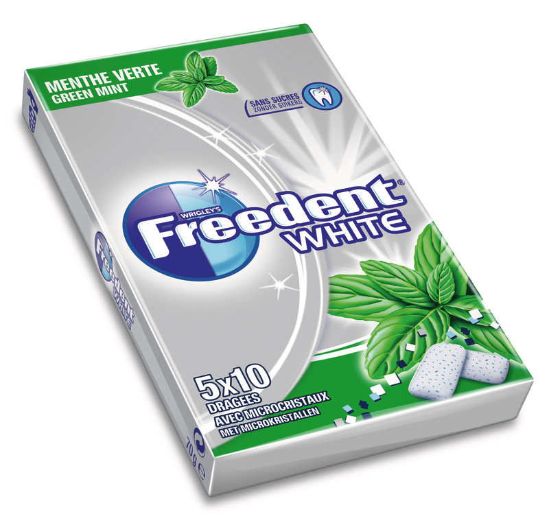 FREEDENT CHEWINGGUM MENTHE en promo (2 vendeurs)