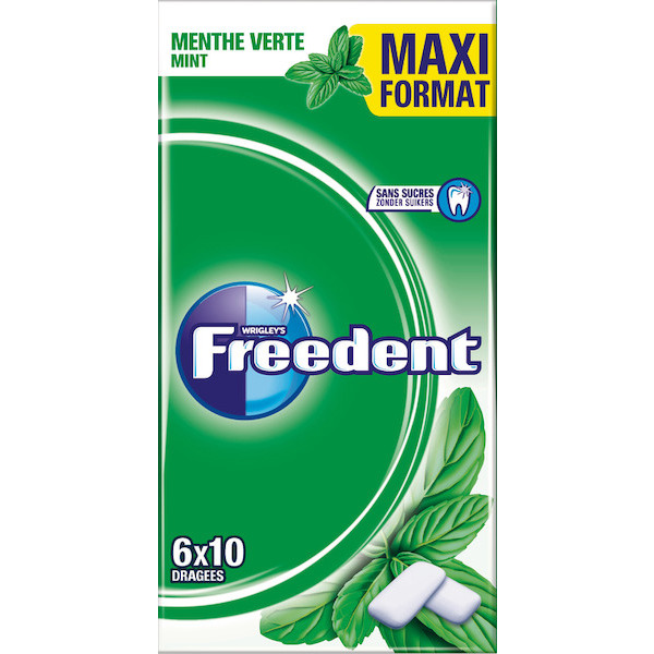 Chewing-gums dragées  sans sucres Maxi format 4009900532631 (4009900532631)