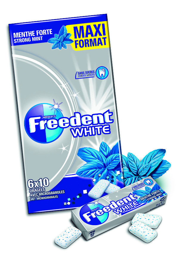  CHEWING GUMS “FREEDENT WHITE” code EAN 4009900532754 