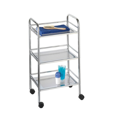 Axxentia 282155 Patira Chariot à étagères en mé...