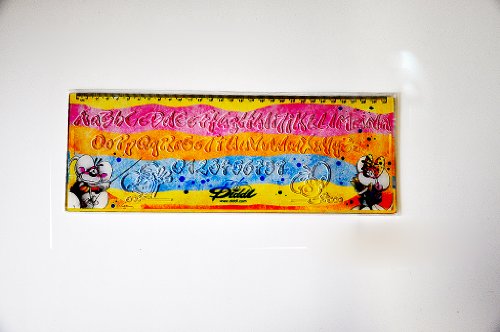 Diddl Pochoir et règle Diddl - Cadeau Diddl - Cadeau petite fille code EAN 4010070150198 