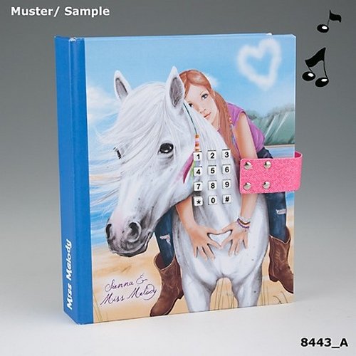 8443 - journal intime avec code et son motif 1