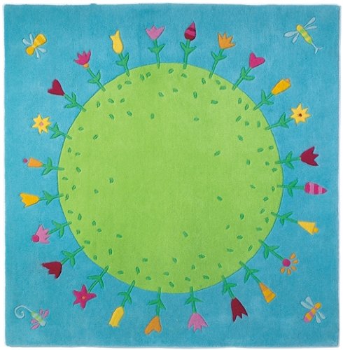 Tapis - Planète fleurie