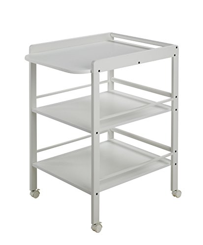 Table à langer clarissa blanche - plan à langer...