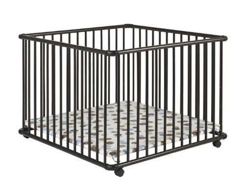 Parc belami grand modele 102 x 102 wengé fond d...