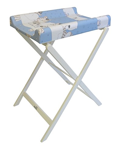 Table à langer pliable trixi blanche coloris zèbre
