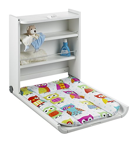 Table à langer murale blanche wanda coloris cho...