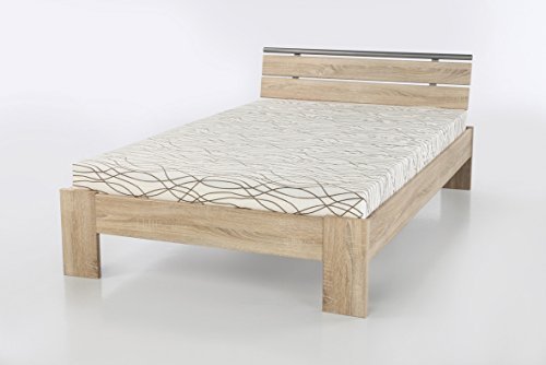 Avanti Trendstore Futon et sommier et matelas-env. 120 x 200 cm-couleur :  chêne élément 4010310704631 (4010310704631)