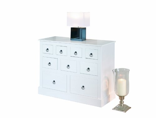 20901520 provence 2 commode blanc 100 x 39 x 80 cm