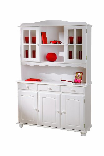 20900815 siena bahut vaisselier 3 portes blanc ...