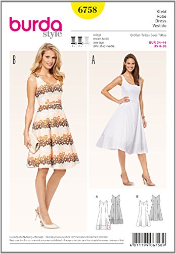 B6758 patron de robe