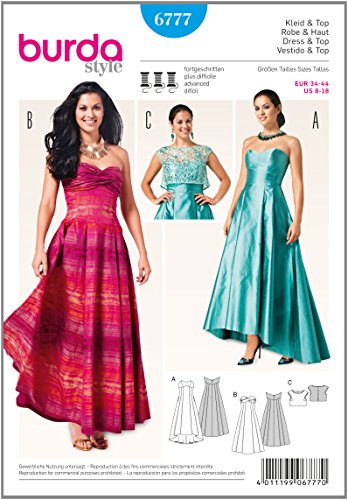 B6777 patron de robe et haut