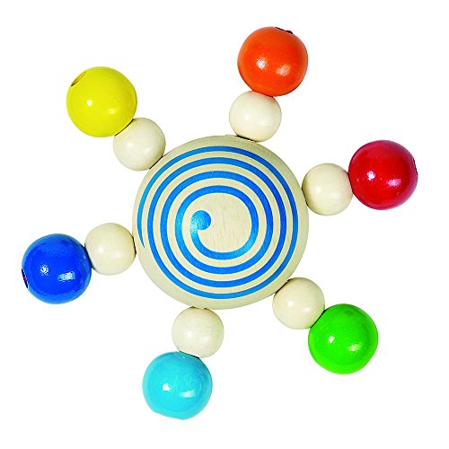 Hochet - toupie de perles - modèle aléatoire