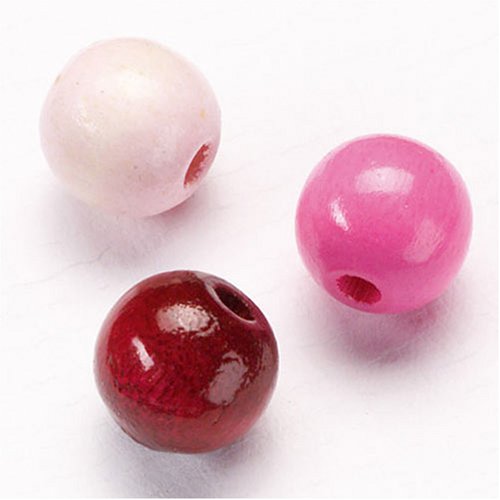 6032240 assortiment de perles en bois diamètre ...