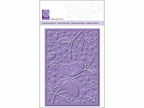 Cartus Cart-us plaque d'embossage butterfly and flower de cart us code EAN 4011643816961 